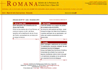 Tablet Screenshot of es.romana.org